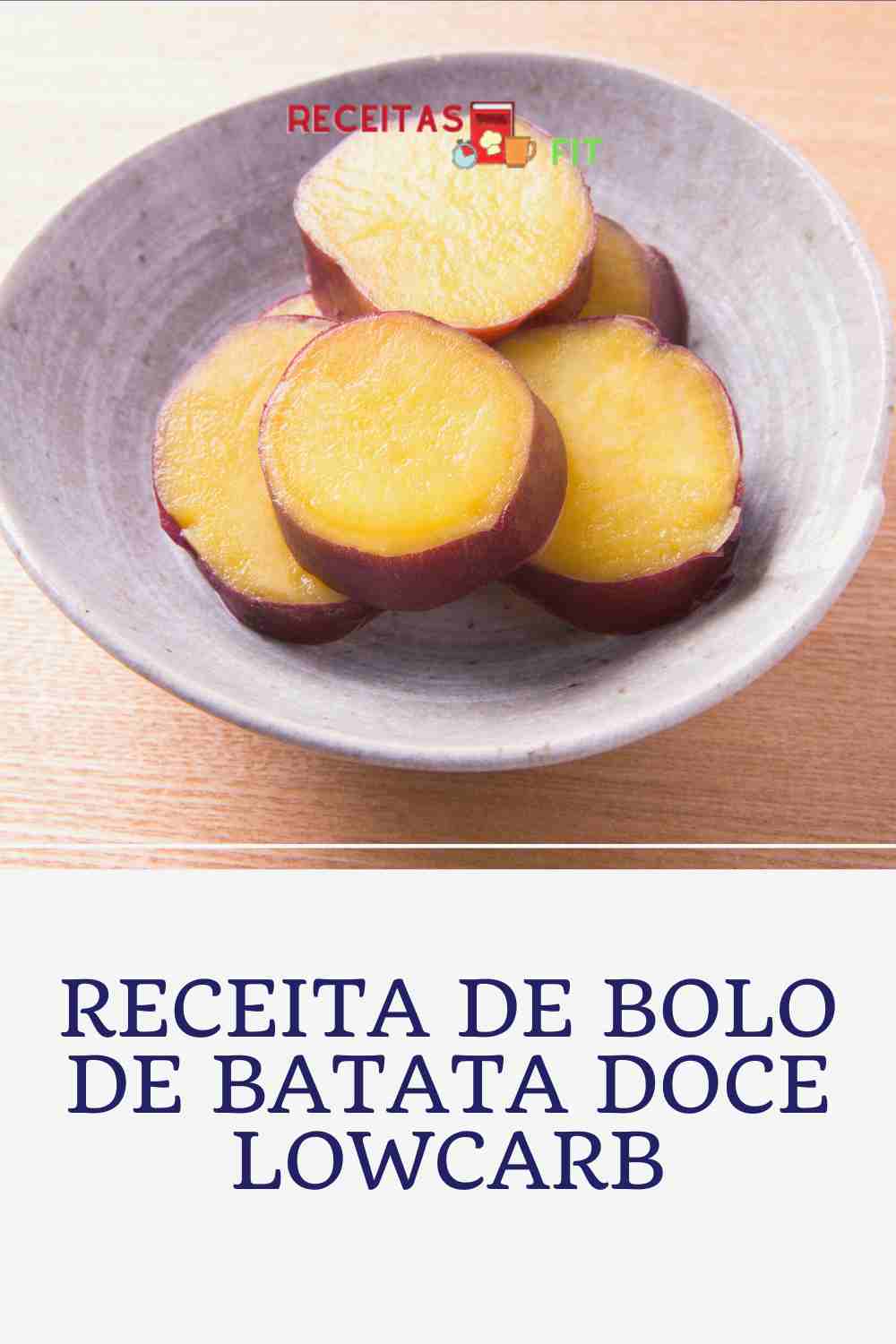 You are currently viewing Receita de bolo de batata doce lowcarb