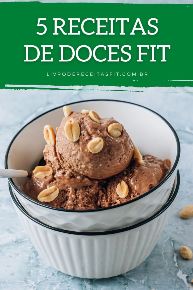 Leia mais sobre o artigo Doces Fit: 5 Receitas Saudáveis e Deliciosas