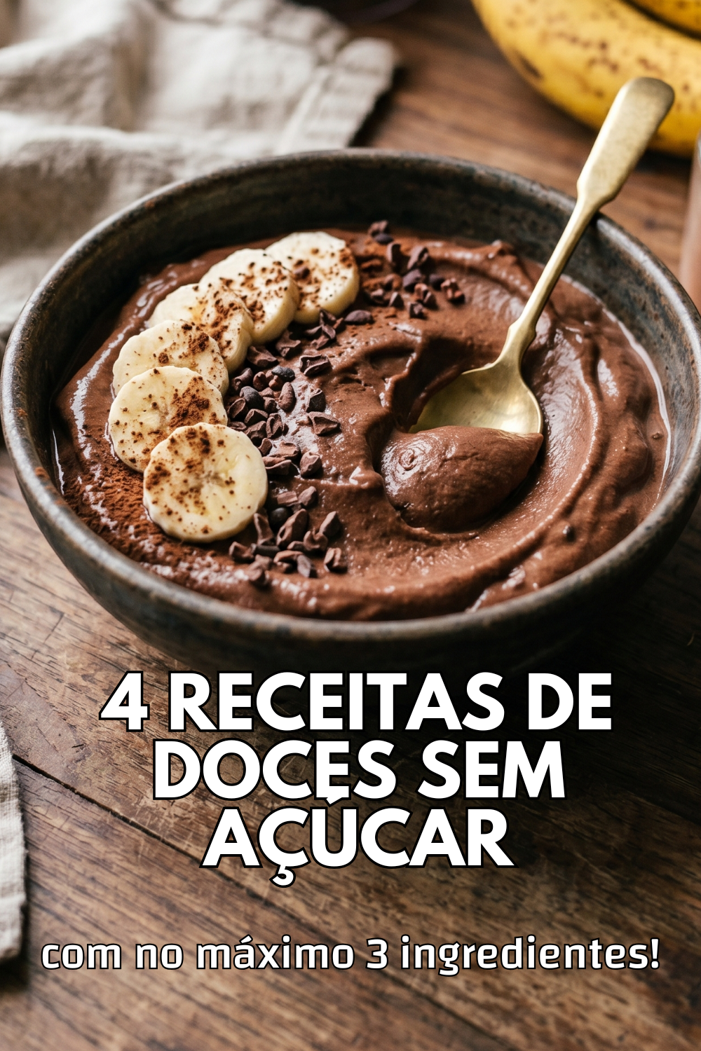 No momento, você está visualizando 4 Receitas De Doces Sem Açúcar
